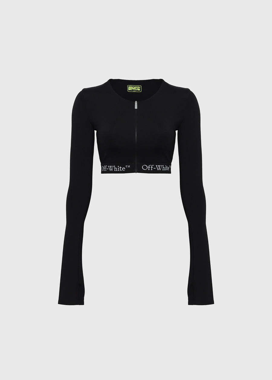 Off-White Top corto con cremallera FFW-OWVB027S