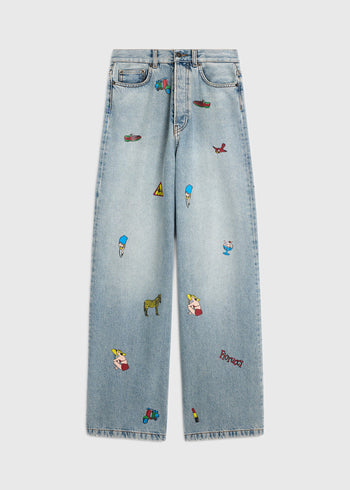 FIORUCCI Jeans estampados FRC-M26SSDJE