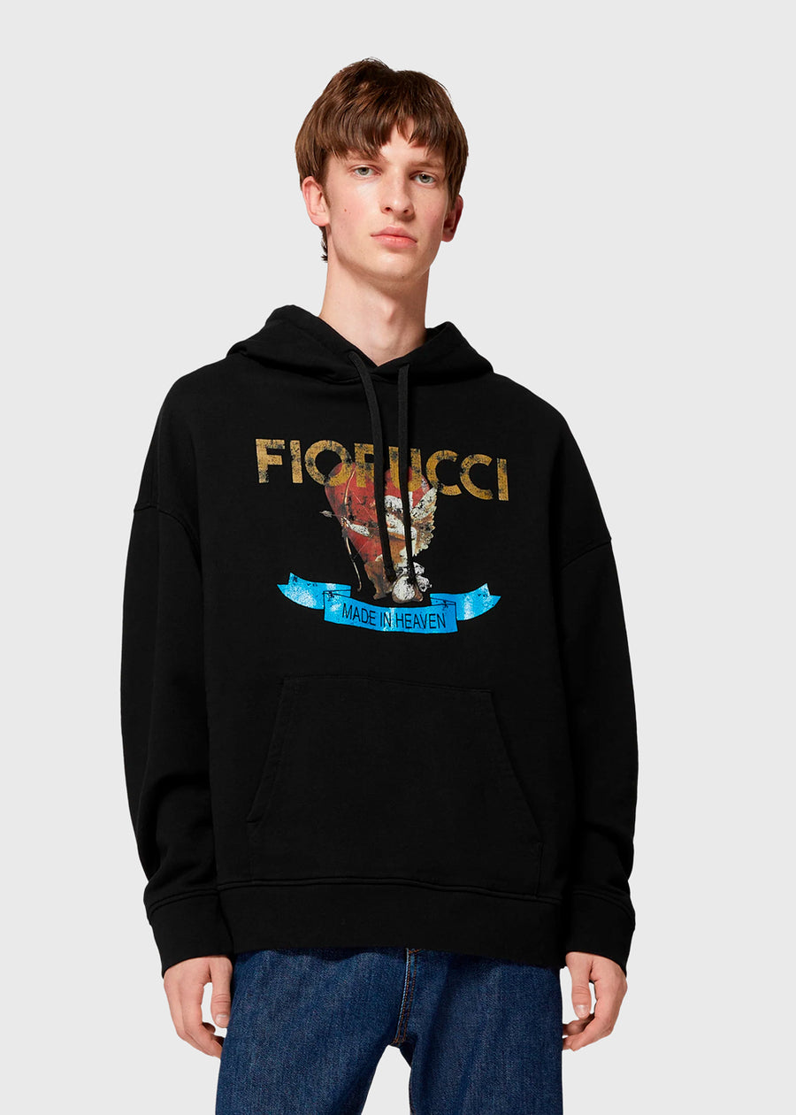 FIORUCCI Sudadera con capucha Rock Cupid Relaxed  FRC-M26SSSHO