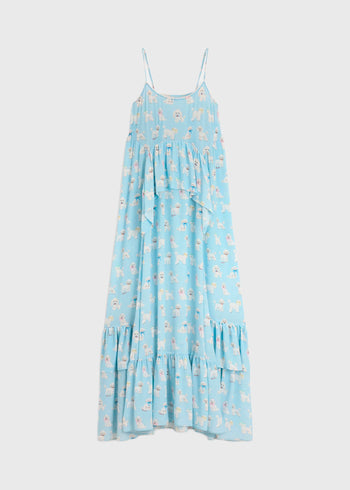 FIORUCCI Vestido estapado Poodle FRC-W26SSDRL