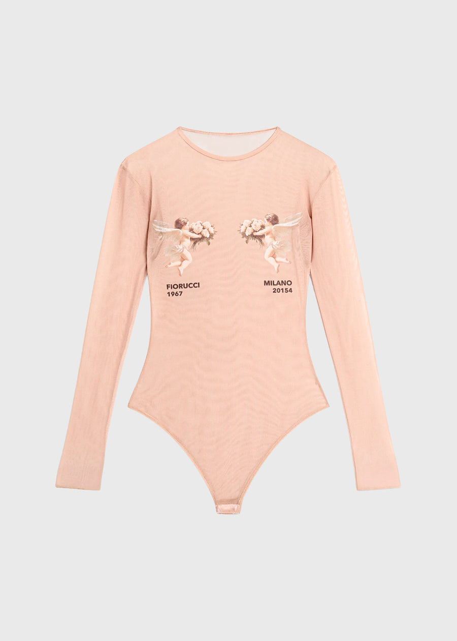 FIORUCCI Body Double Angel mesh FRC-W26SSTBO