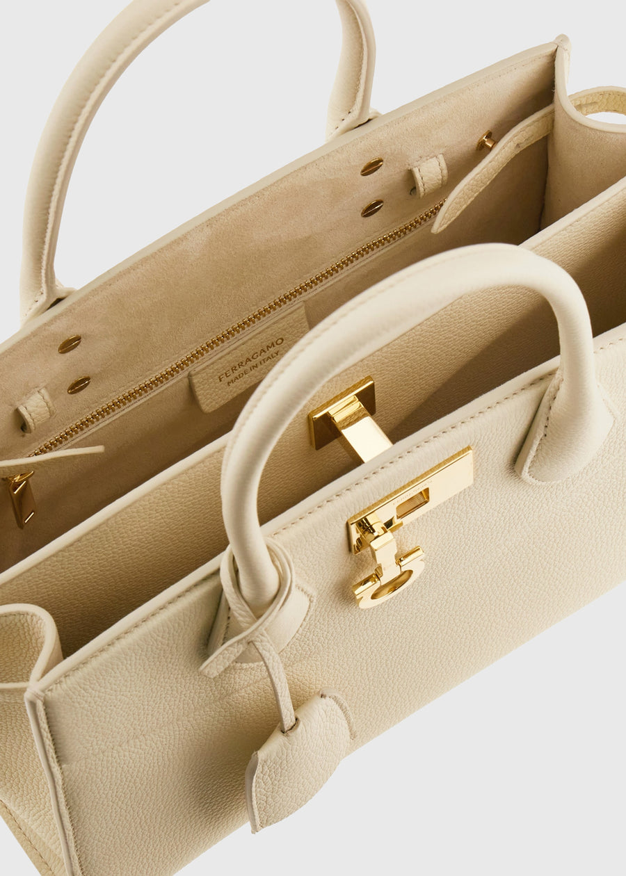 Ferragamo Bolso de Mano Studio FRG-21A112