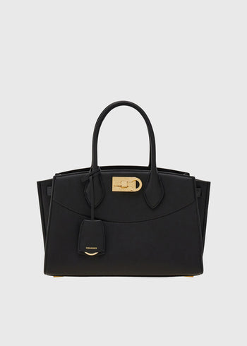 Ferragamo Bolso de Mano Studio FRG-21A112