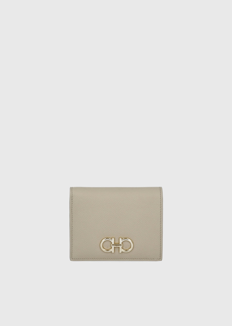 Salvatore Ferragamo cartera compacta Gancini FRG-22D780