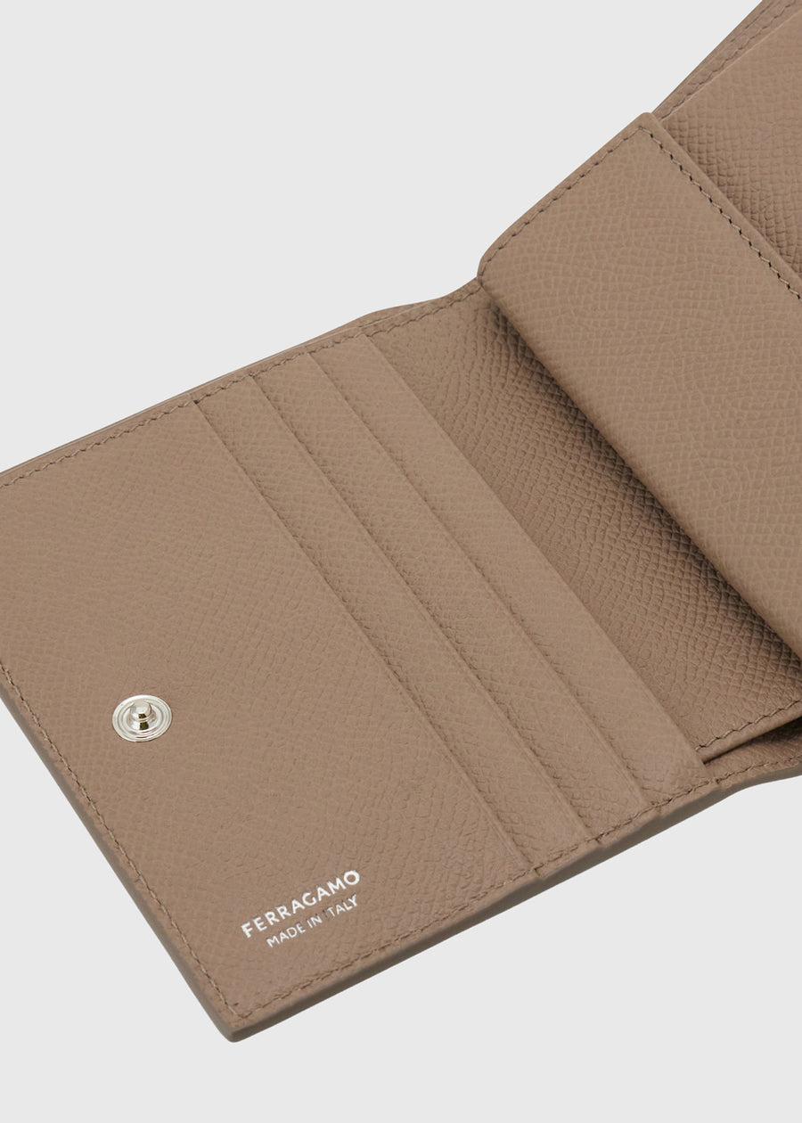 Ferragamo cartera compacta Gancini FRG-22D780