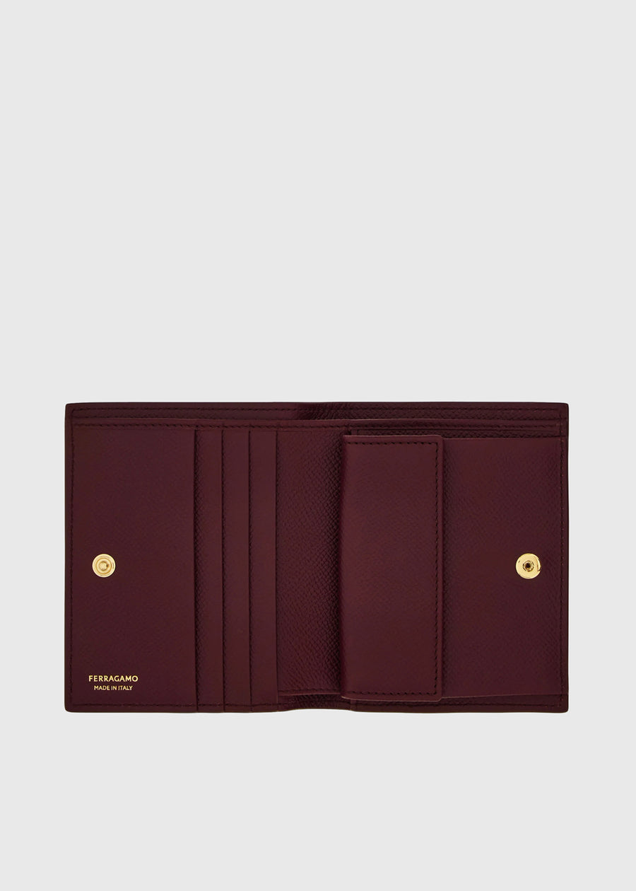 Ferragamo cartera compacta Gancini FRG-22D780