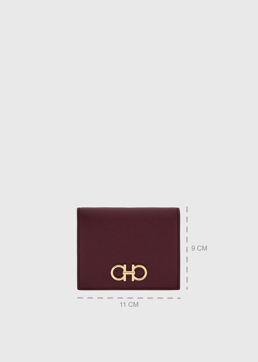 Ferragamo cartera compacta Gancini FRG-22D780