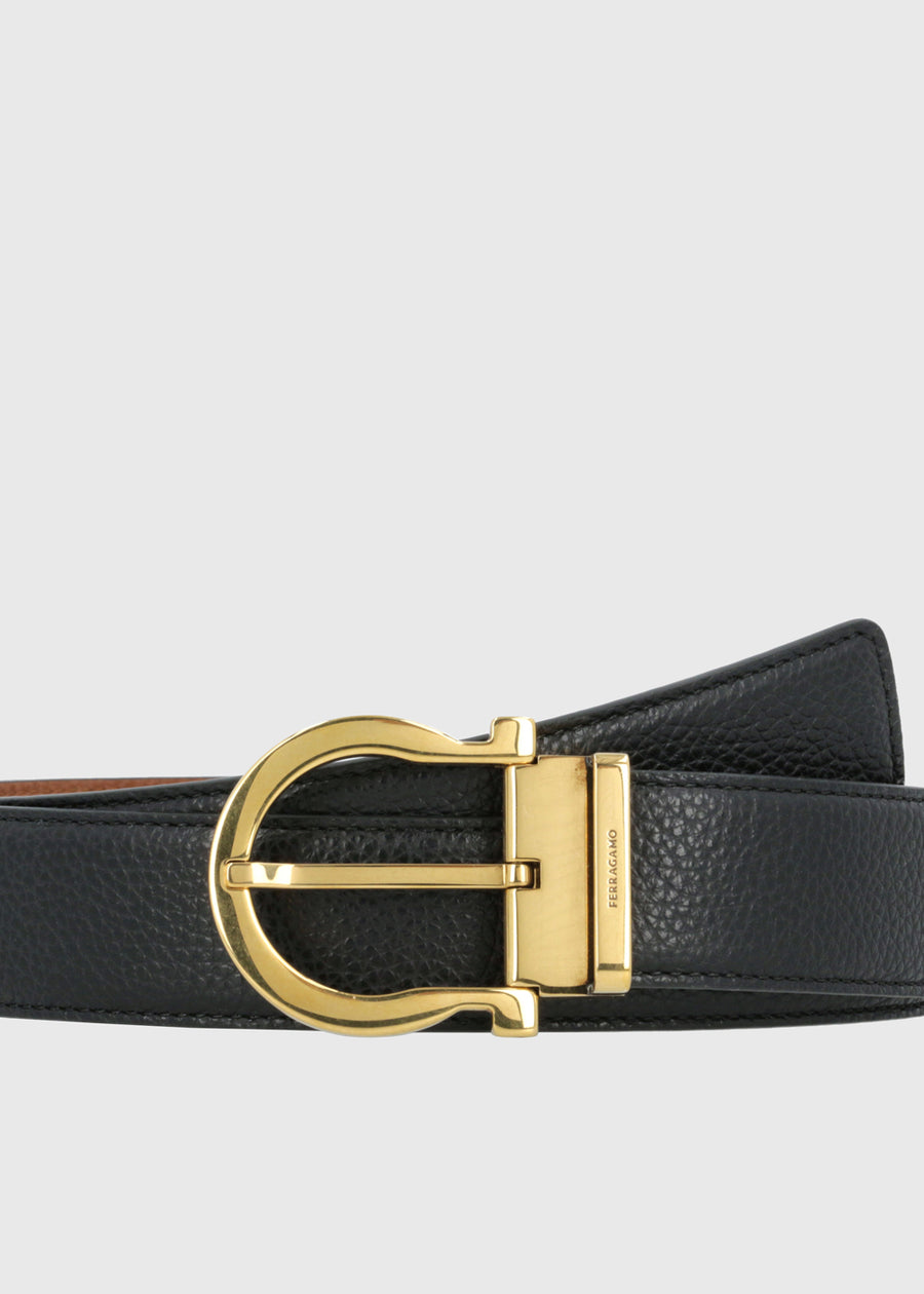 Ferragamo Cinturón Single Gancini FRG-230462
