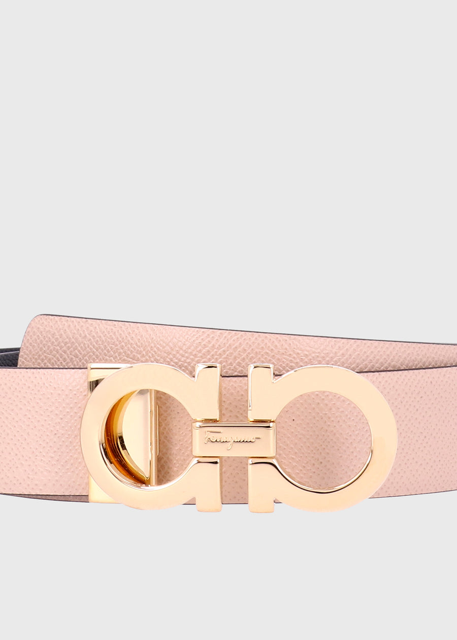 Ferragamo cinturón con hebilla Gancini FRG-23A564