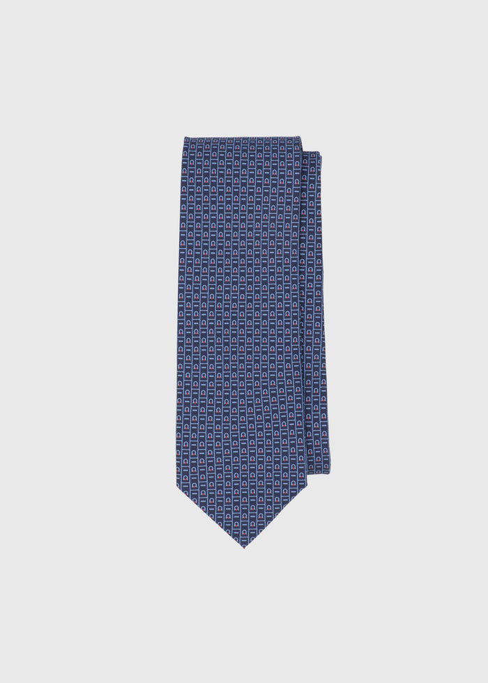 Ferragamo Corbata estampado Monograma FRG-350997