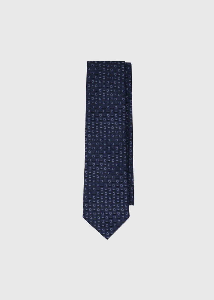 Ferragamo Corbata estampado Monograma FRG-351184