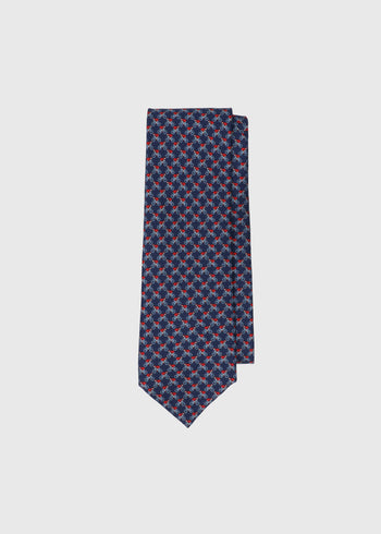 Ferragamo Corbata estampado Bicicleta FRG-351223