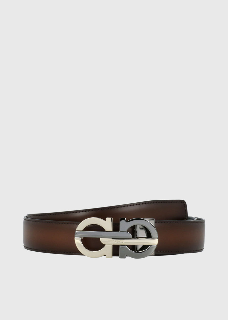 Salvatore Ferragamo cinturón con hebilla Gancini  FRG-670052