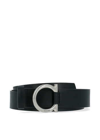 Ferragamo Cinturón con hebilla Gancini FRG-670313