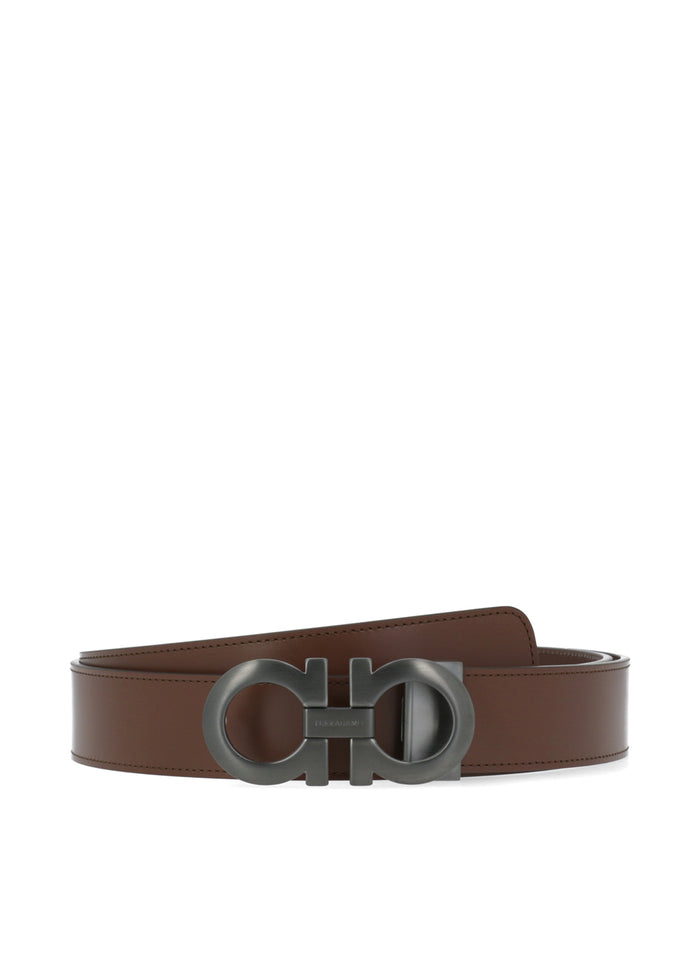 Salvatore Ferragamo cinturón con hebilla Gancini FRG-675542