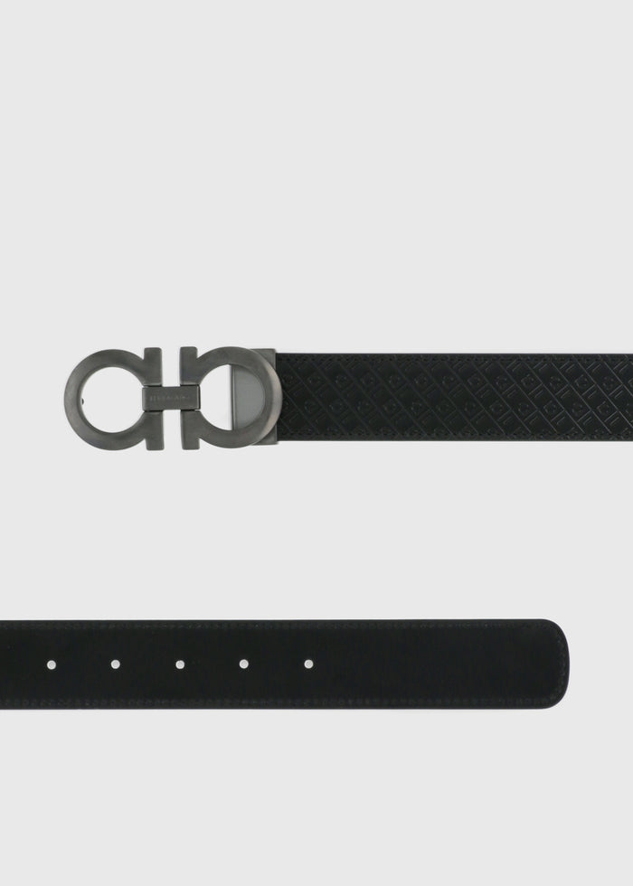 Salvatore Ferragamo cinturón con hebilla Gancini FRG-675542