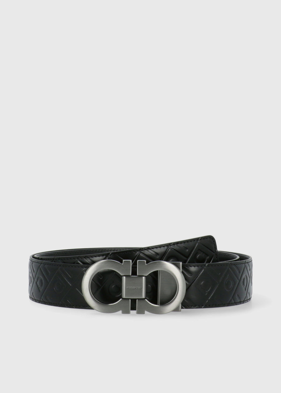 Ferragamo cinturón con hebilla Gancini FRG-679535