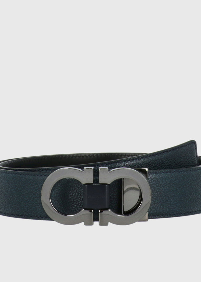 Ferragamo cinturón con hebilla Gancini FRG-679535