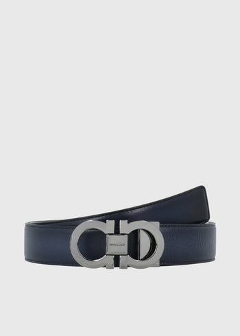 Ferragamo cinturón con hebilla Gancini FRG-679535