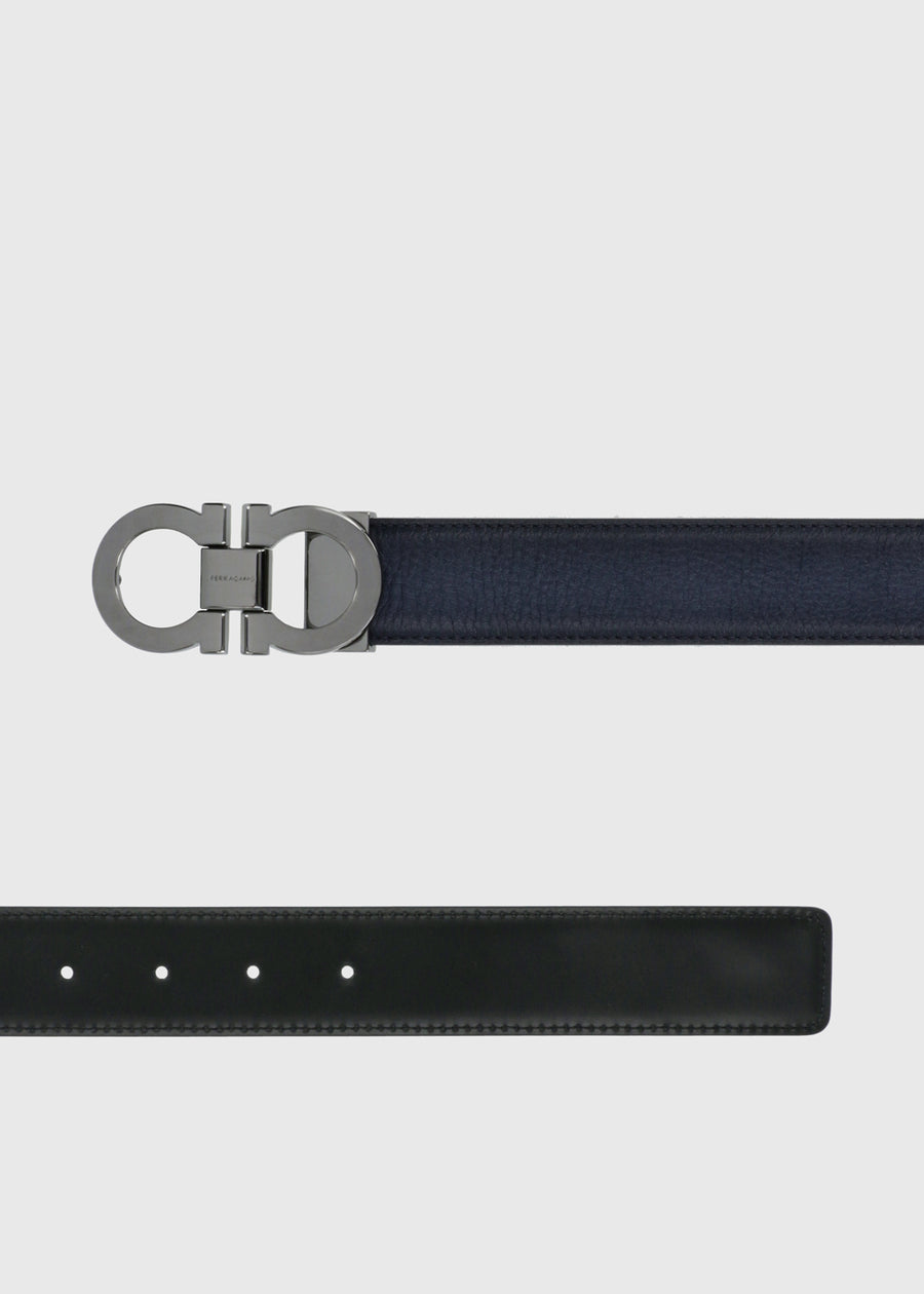 Ferragamo cinturón con hebilla Gancini FRG-679535