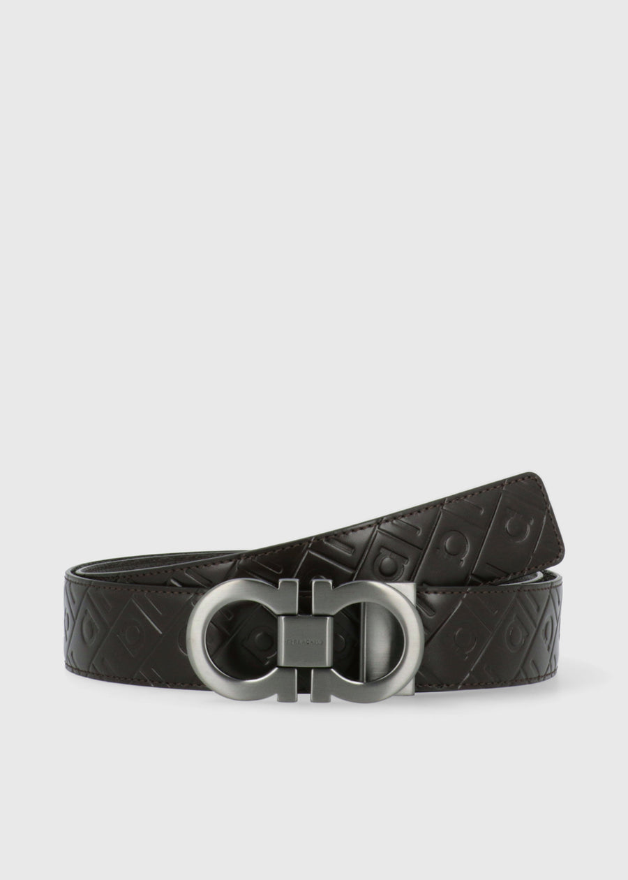 Ferragamo cinturón con hebilla Gancini FRG-679535