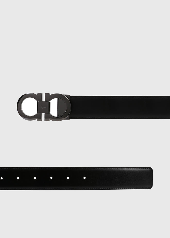 Ferragamo cinturón con hebilla Gancini FRG-679535