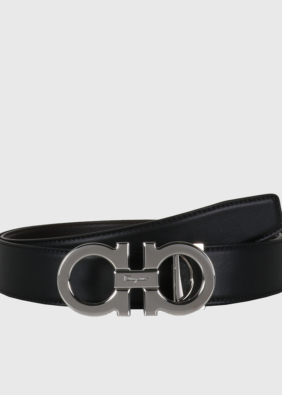 Ferragamo Cinturón con hebilla Gancini FRG-679710