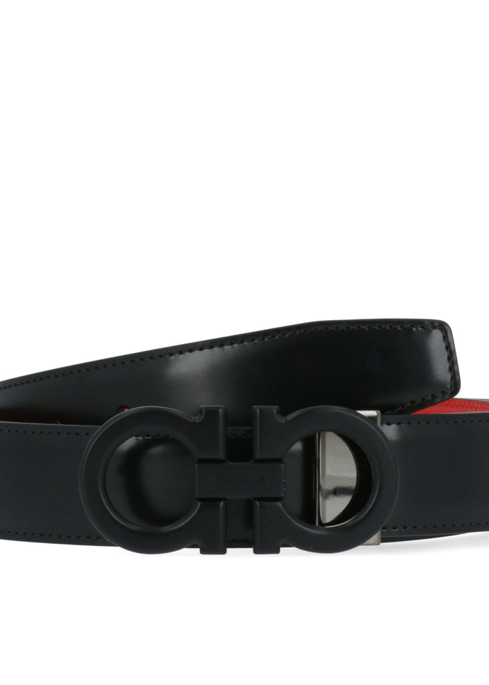 Ferragamo Cinturón con hebilla Gancini FRG-679710