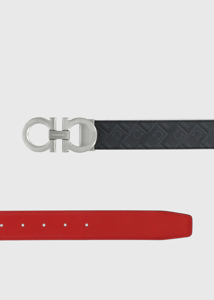 Ferragamo Cinturón con hebilla Gancini FRG-679710