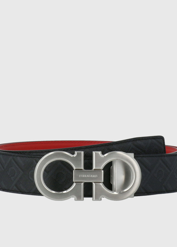 Ferragamo Cinturón con hebilla Gancini FRG-679710