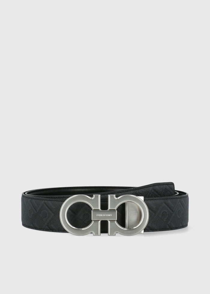 Ferragamo Cinturón con hebilla Gancini FRG-679710