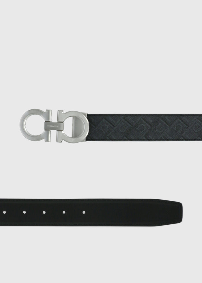 Ferragamo Cinturón con hebilla Gancini FRG-679710