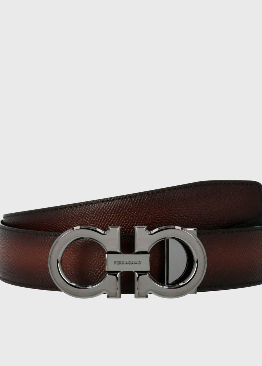 Ferragamo Cinturón con hebilla Gancini FRG-679710