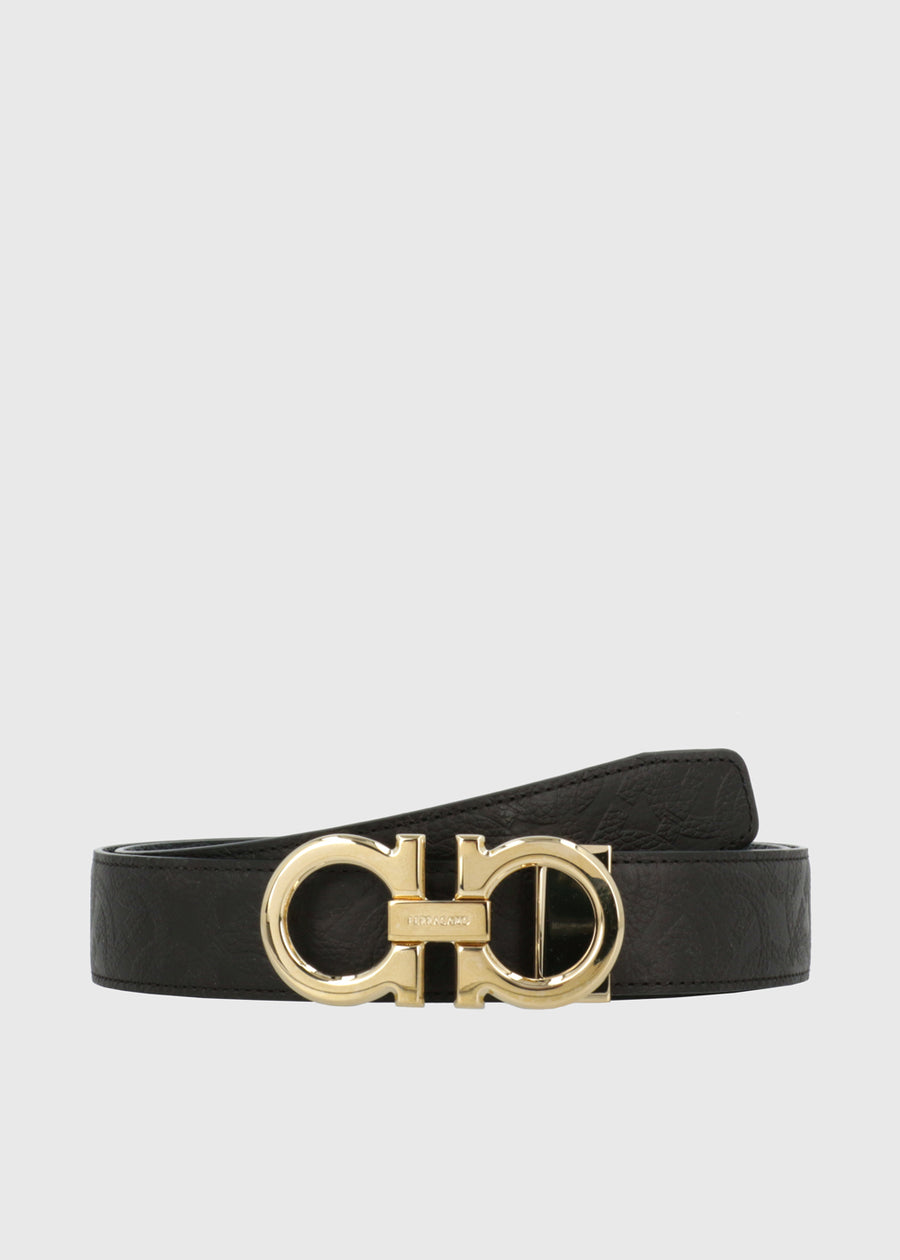 Ferragamo Cinturón con hebilla Gancini FRG-679710
