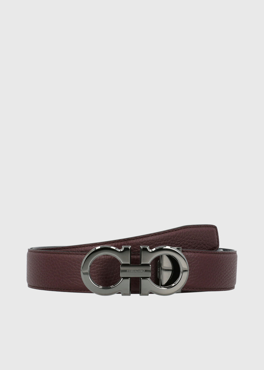 Ferragamo Cinturón con hebilla Gancini FRG-679710
