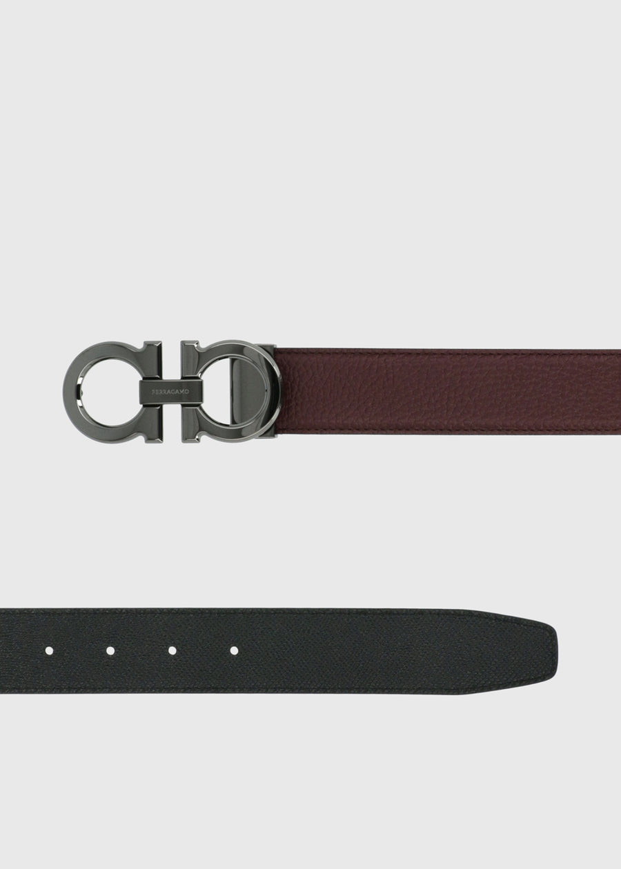 Ferragamo Cinturón con hebilla Gancini FRG-679710