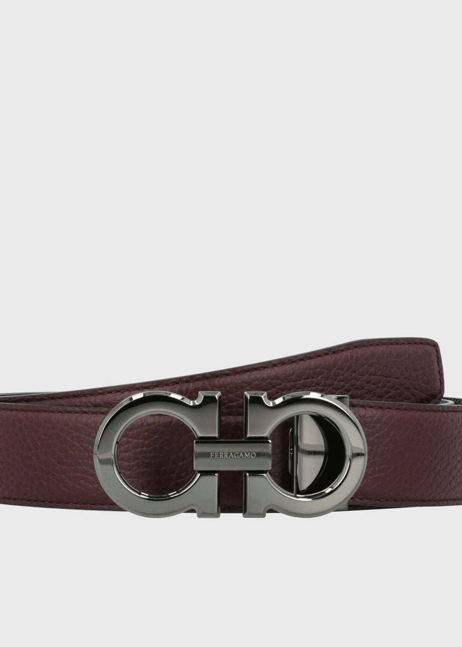 Ferragamo Cinturón con hebilla Gancini FRG-679710