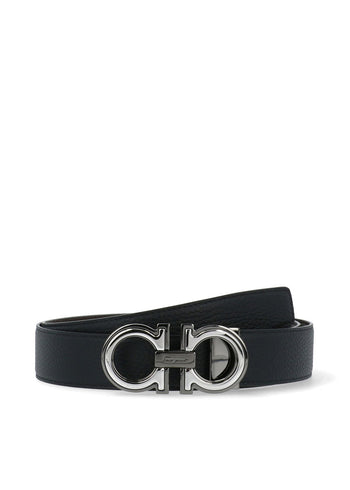Ferragamo cinturón reversible Gancini FRG-67A254