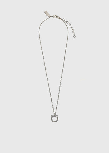 Salvatore Ferragamo collar Gancini con cristales FRG-760132