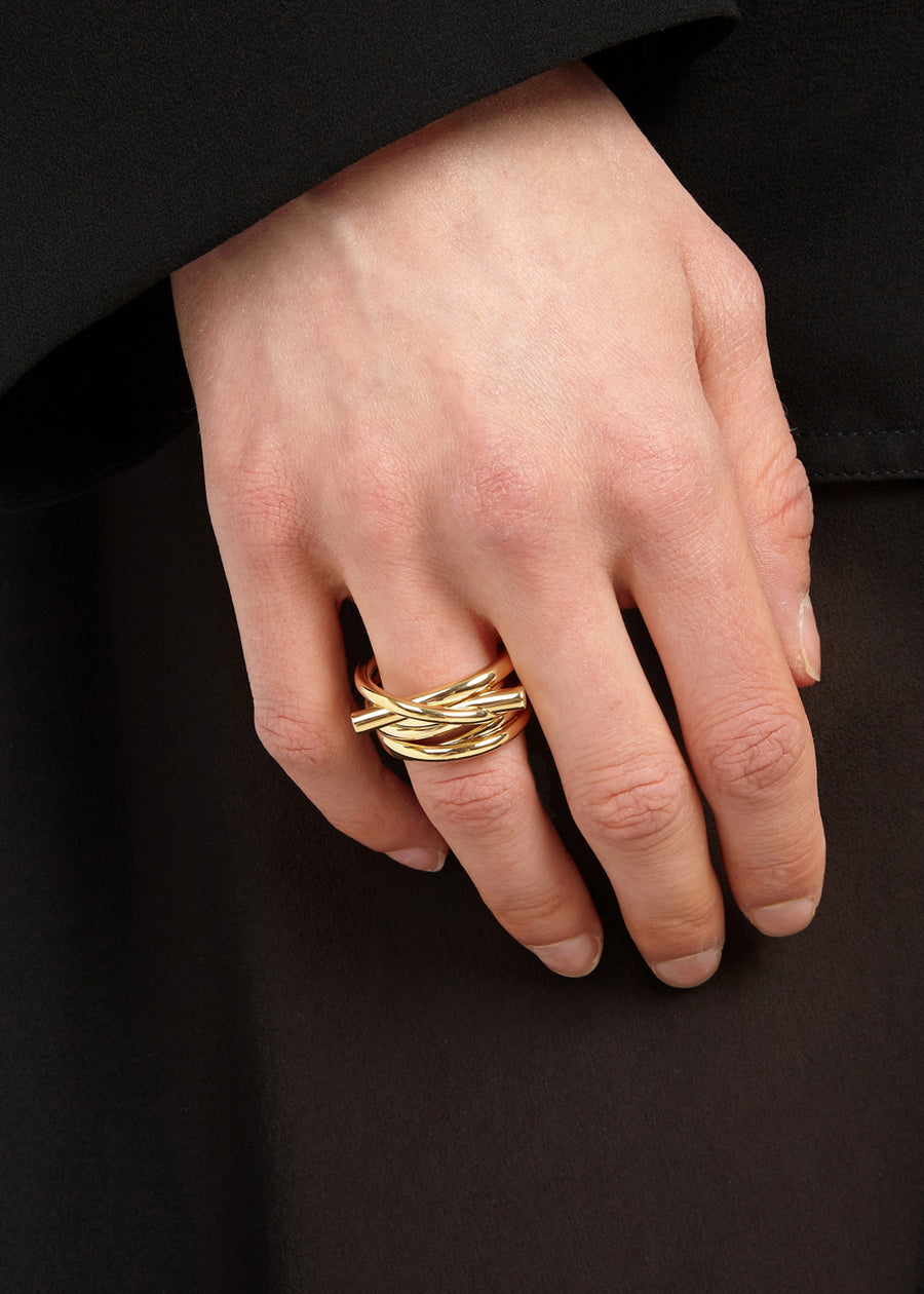 Ferragamo anillo Gancini FRG-760553