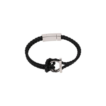 Salvatore Ferragamo pulsera de piel Gancini FRG-770141