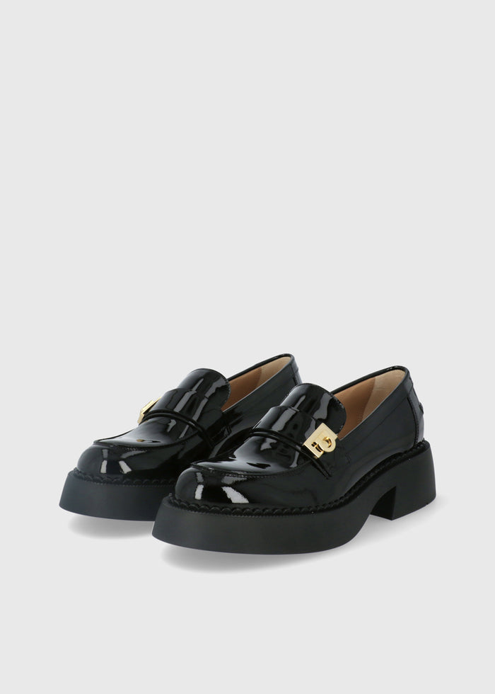 FERRAGAMO Mocasines bold hebilla Hug FRG-CAMINIA