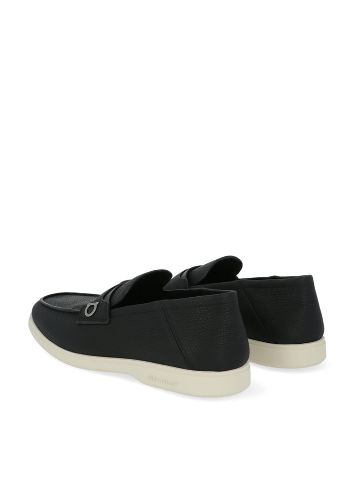 Ferragamo Mocasines con adorno Gancini FRG-DRAME