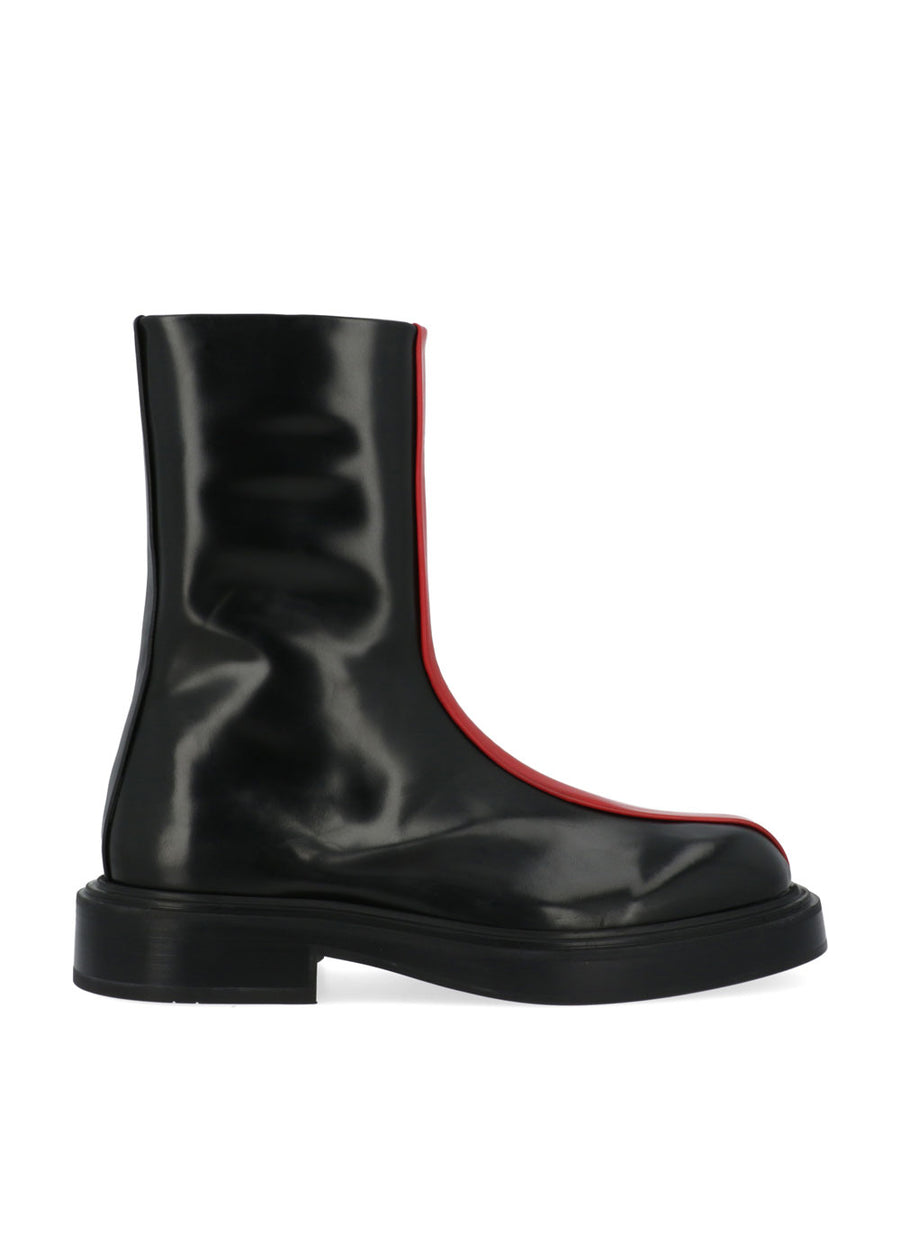 Ferragamo Botas con inserción a contraste  FRG-FLORENTI