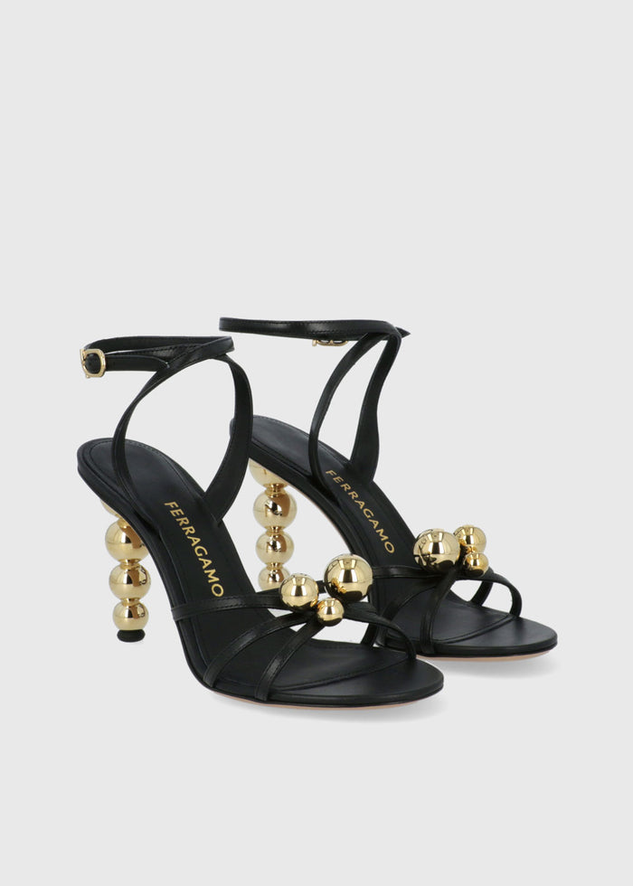 Ferragamo Sandalia Alta tacón esférico FRG-KARINA95