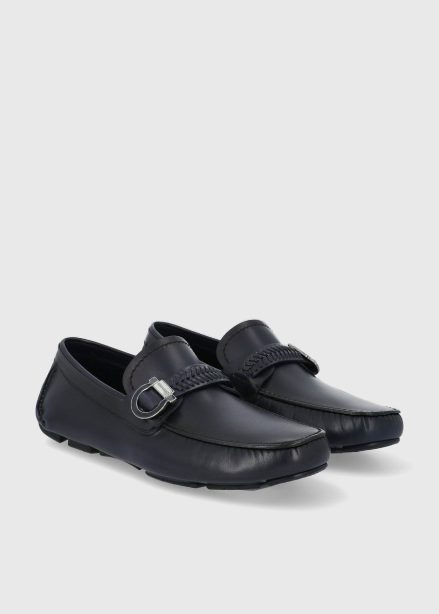 Ferragamo Mocasines Driver adorno Gancini  FRG-ZCCALIPS