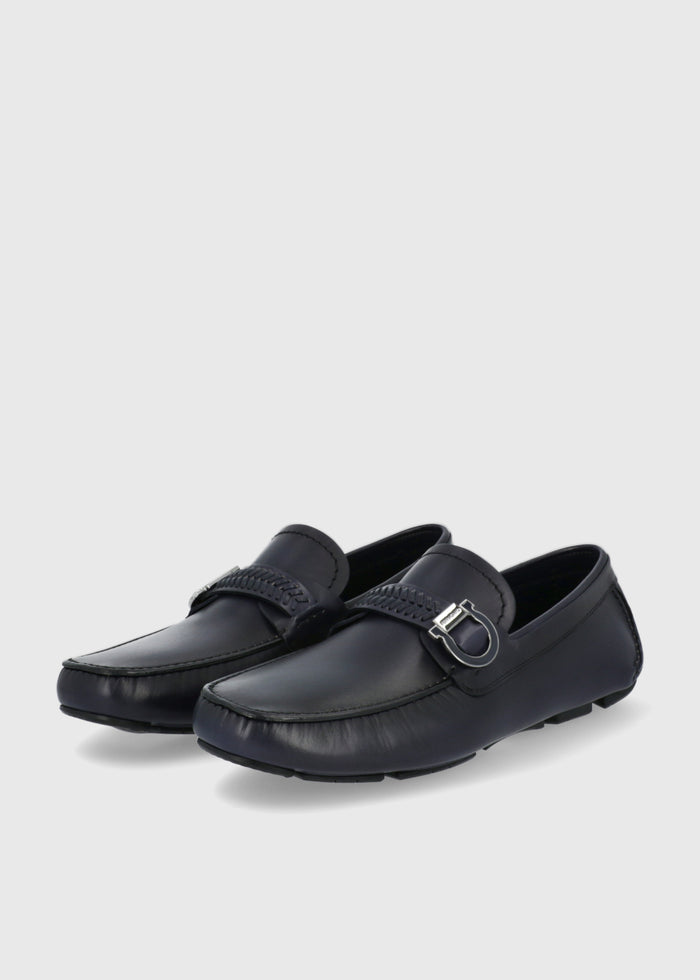 Ferragamo Mocasines Driver adorno Gancini  FRG-ZCCALIPS