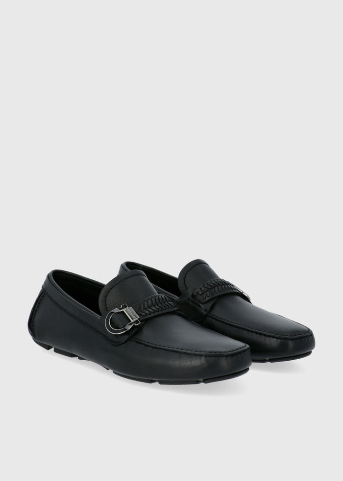 Ferragamo Mocasines Driver adorno Gancini  FRG-ZCCALIPS
