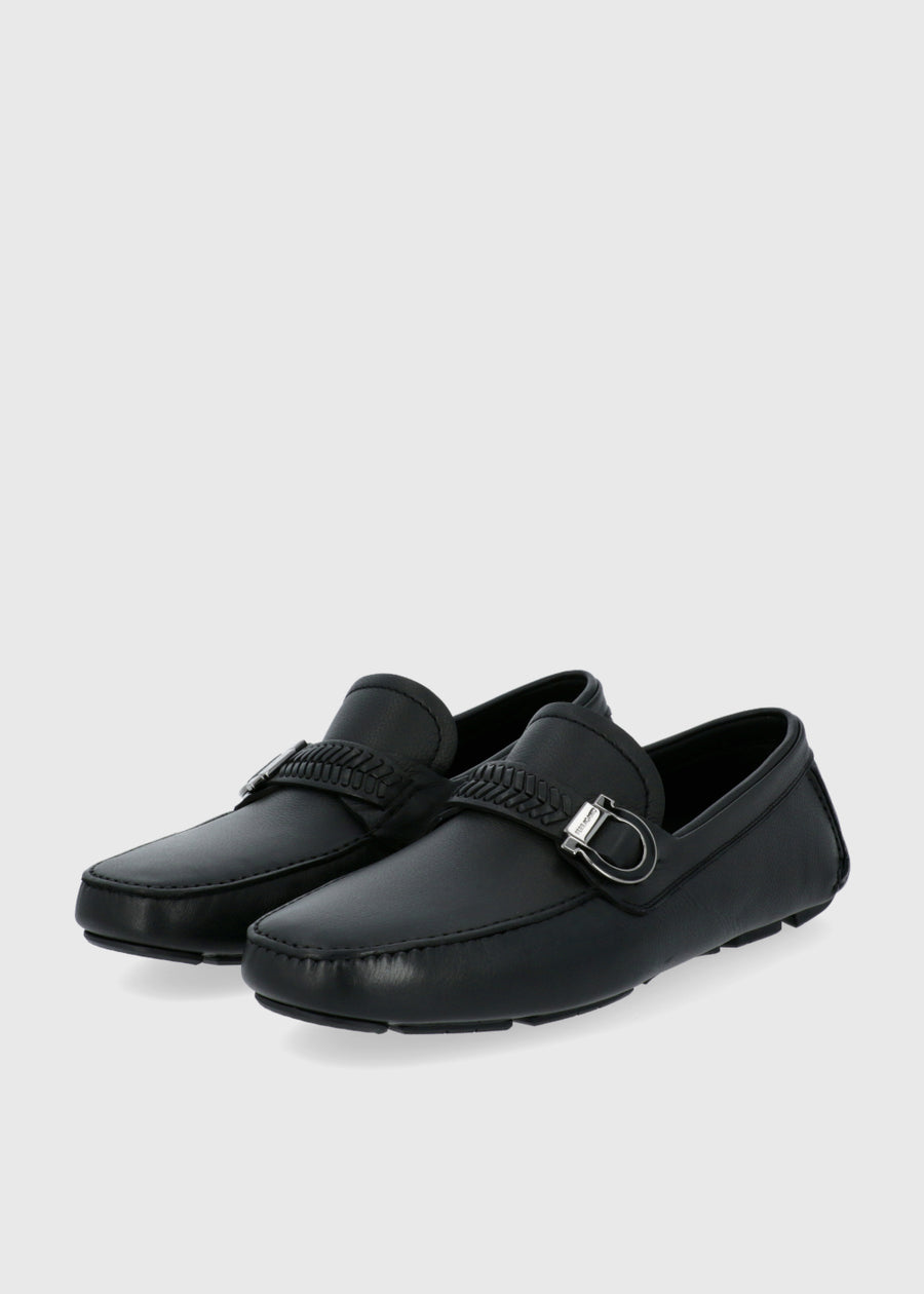 Ferragamo Mocasines Driver adorno Gancini  FRG-ZCCALIPS