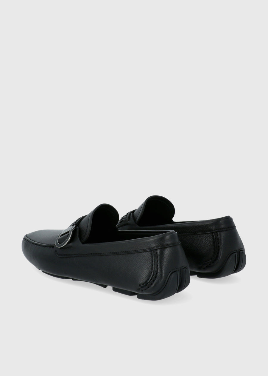 Ferragamo Mocasines Driver adorno Gancini  FRG-ZCCALIPS